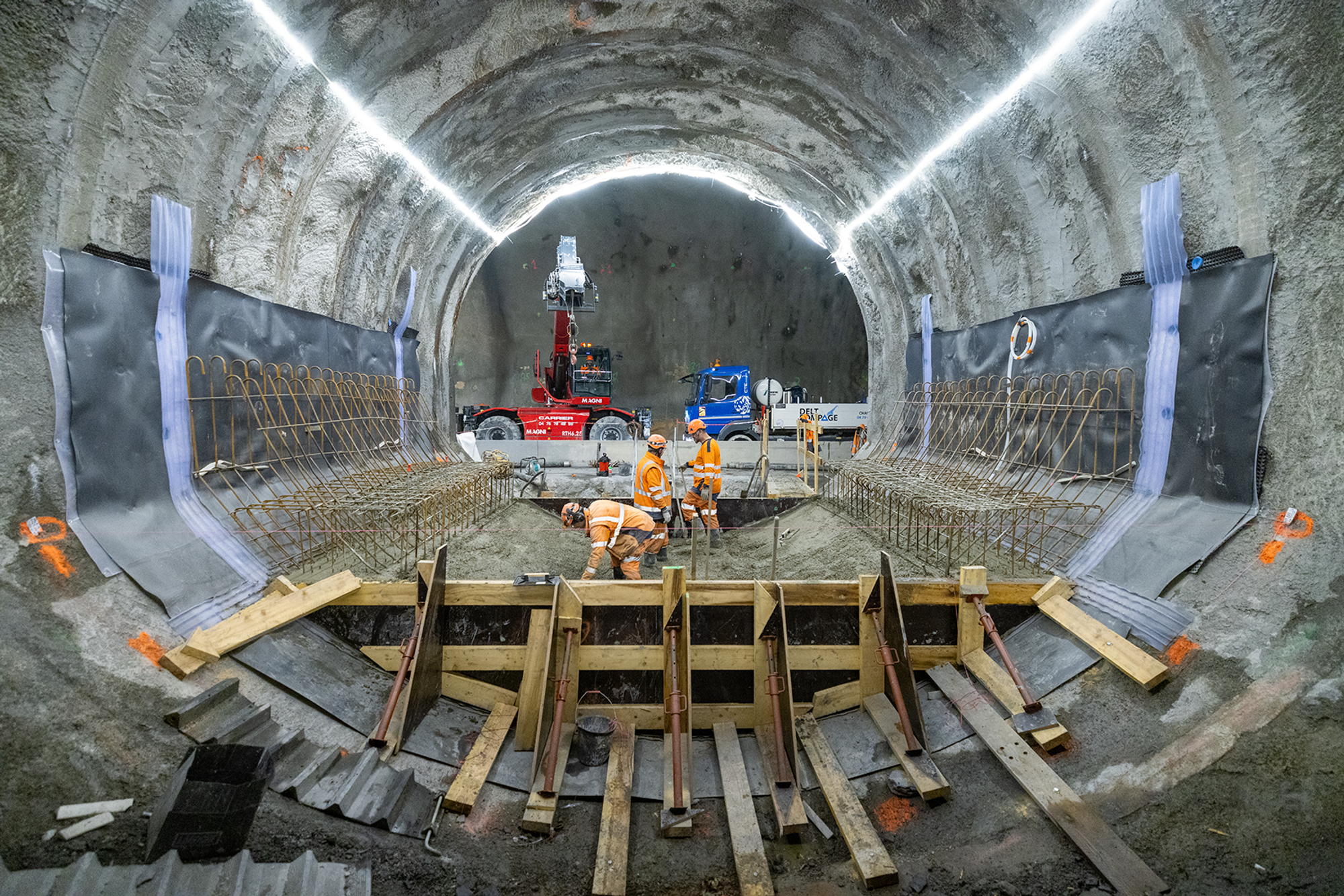Le chantier du tunnel de base va prendre une nouvelle dimension