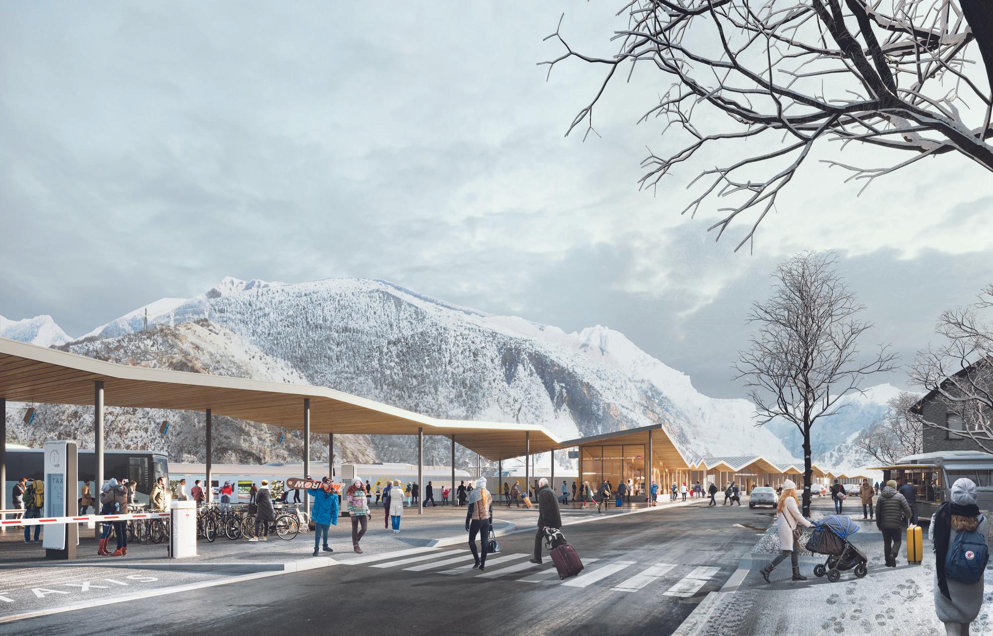 A Saint Jean de Maurienne, due anni di lavori per l’hub di interscambio multimodale