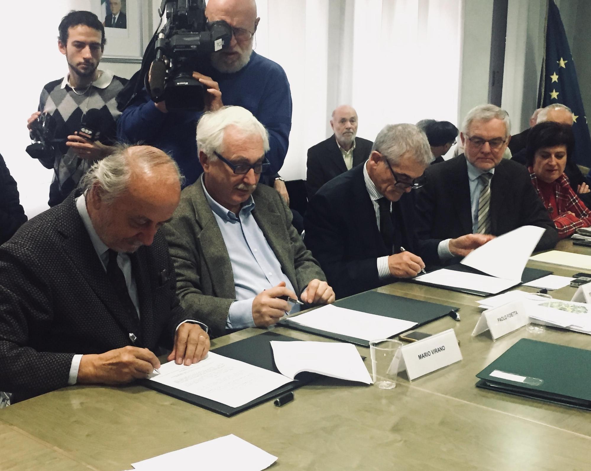 Signature d’un Pacte pour le territoire pour les chantiers du Lyon-Turin