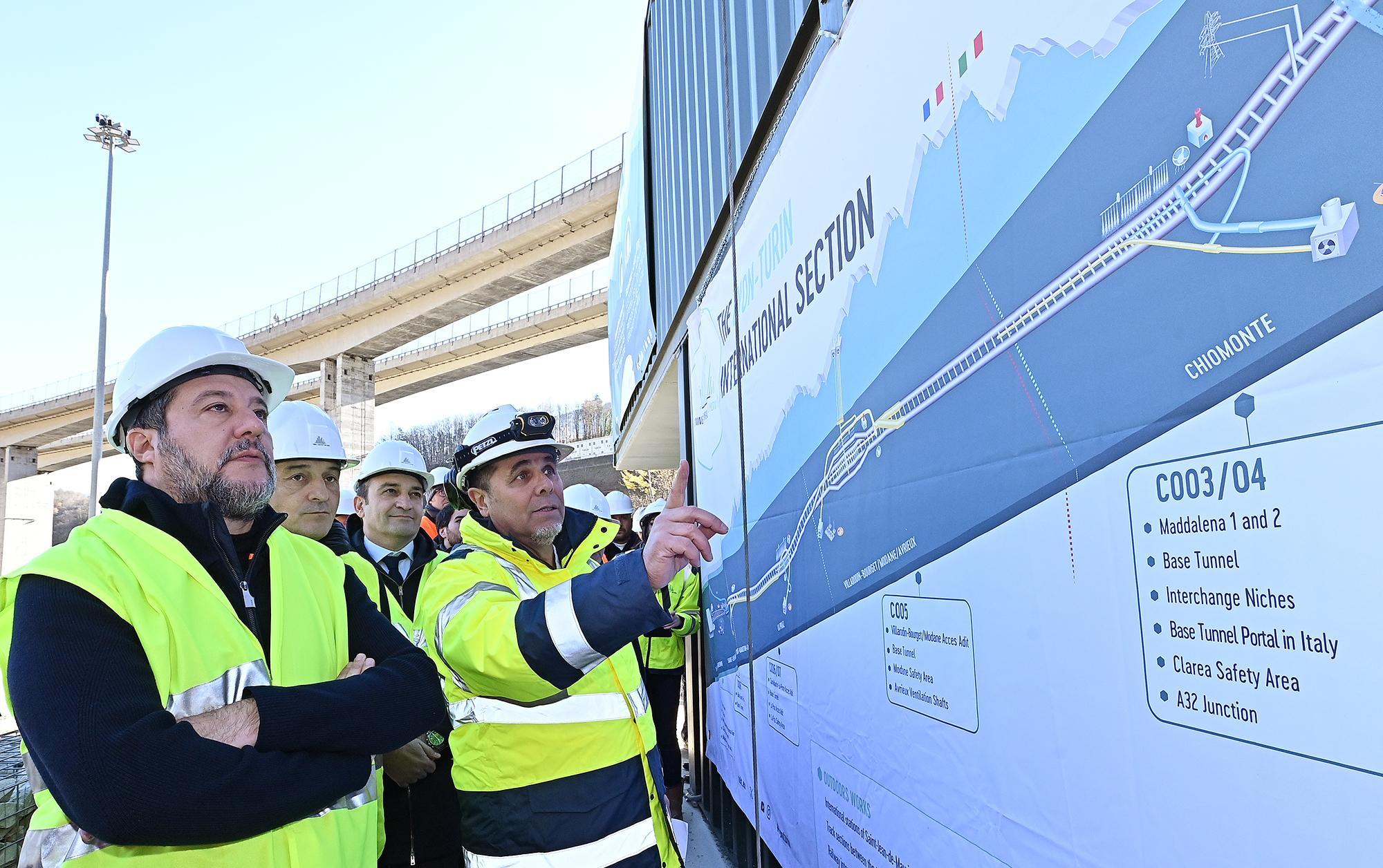 Lancement du chantier de la section italienne du tunnel de base