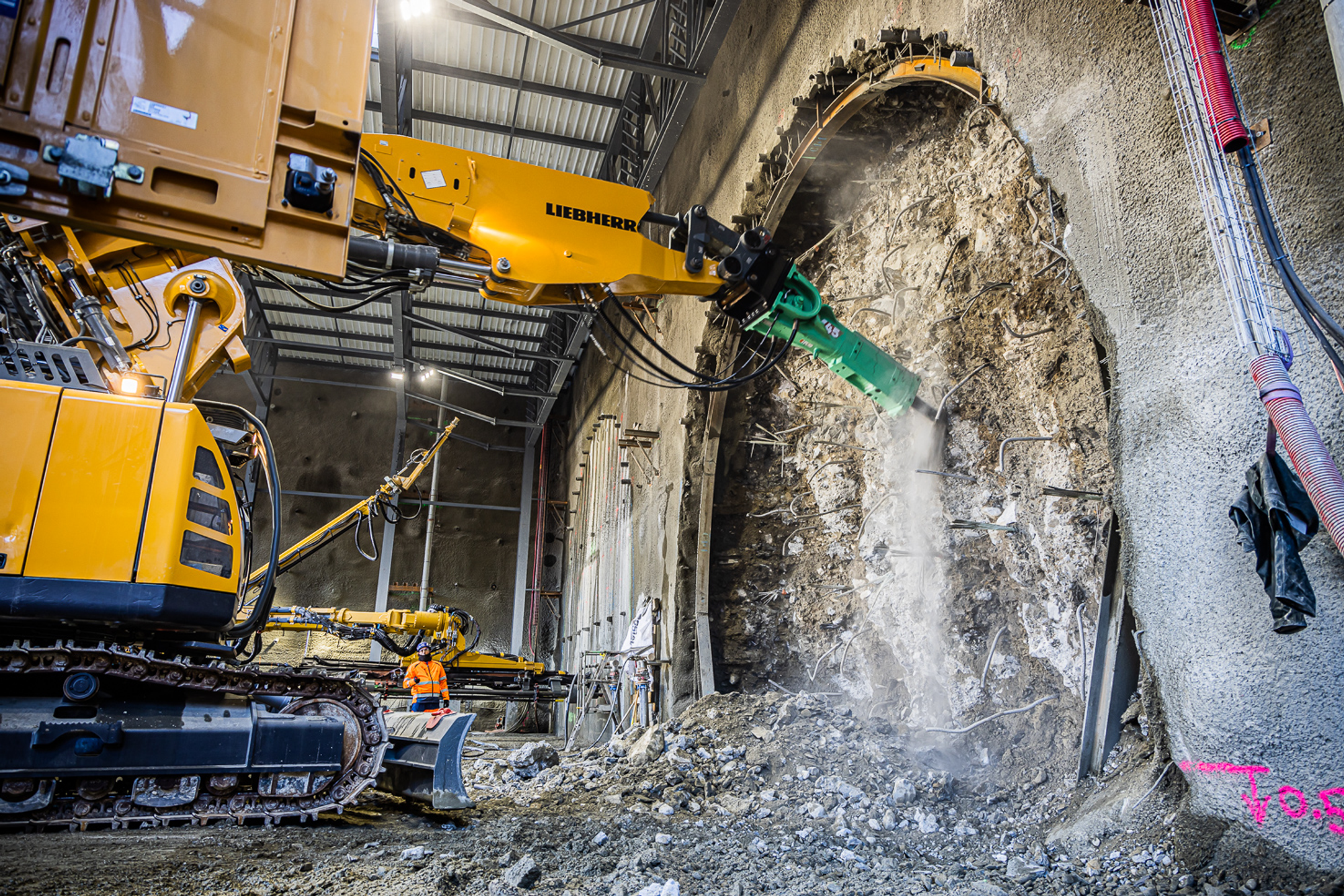 A new excavation front for the Lyon-Turin