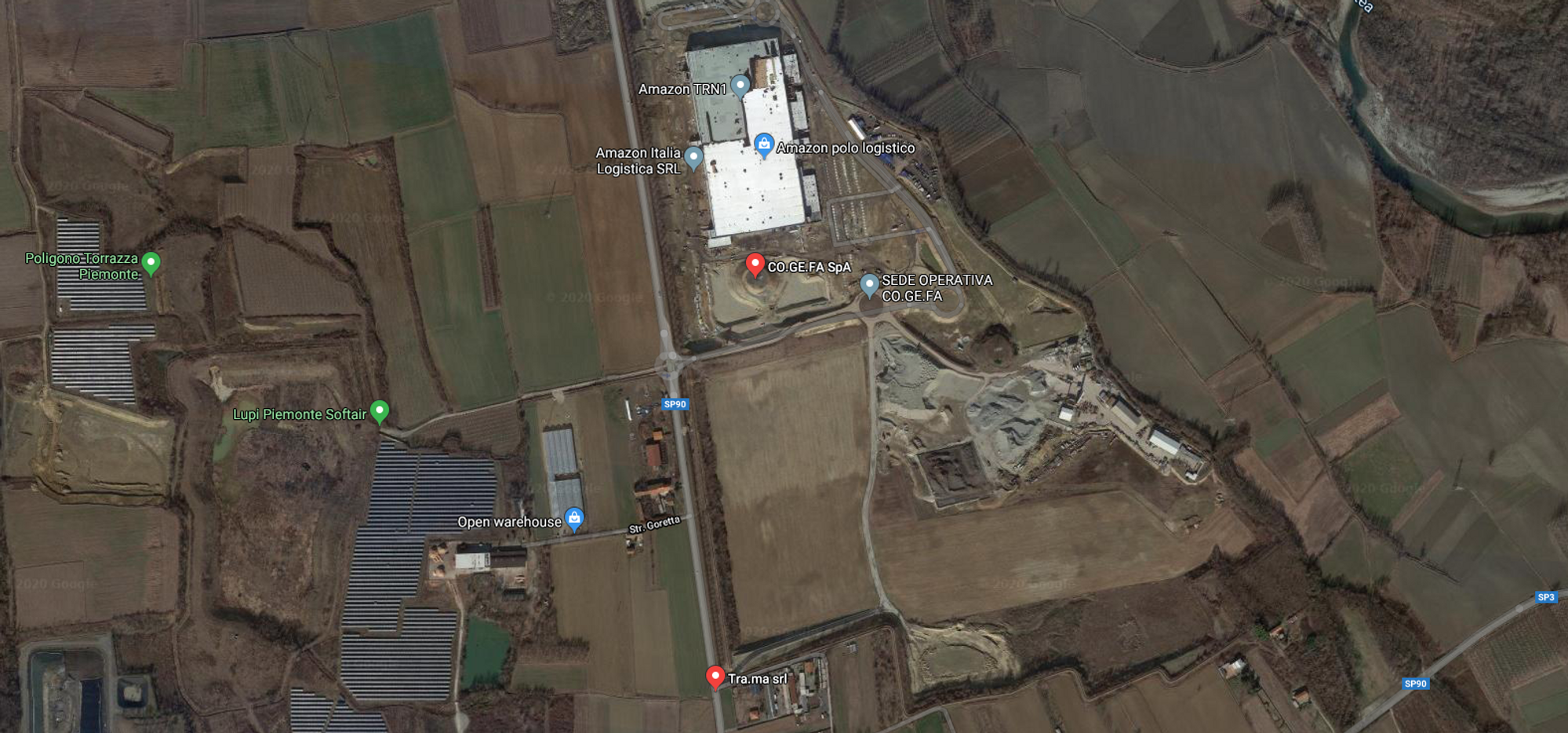 Des matériaux sûrs pour la carrière de Torrazza Piemonte