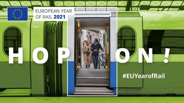 2021 : année européenne du rail, hop on !
