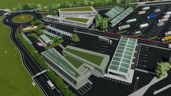 Le chantier pour le nouvel autoport a San Didero est lancé