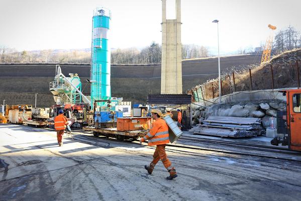 Chiomonte: la maintenance du chantier est en cours