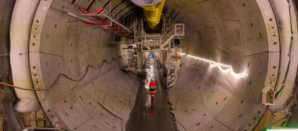 Viviana rencontre une partie très complexe du tunnel