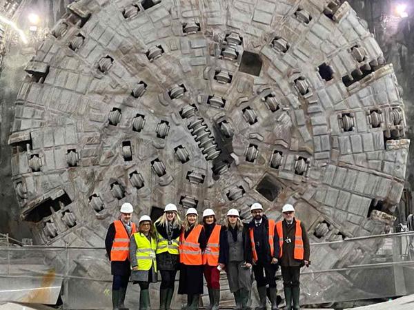 Confindustria visite les chantiers français du Lyon-Turin