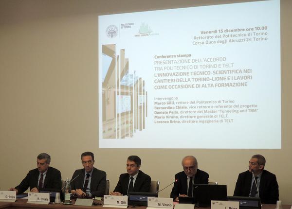 TELT – Politecnico de Turin pour l’innovation sur les chantiers