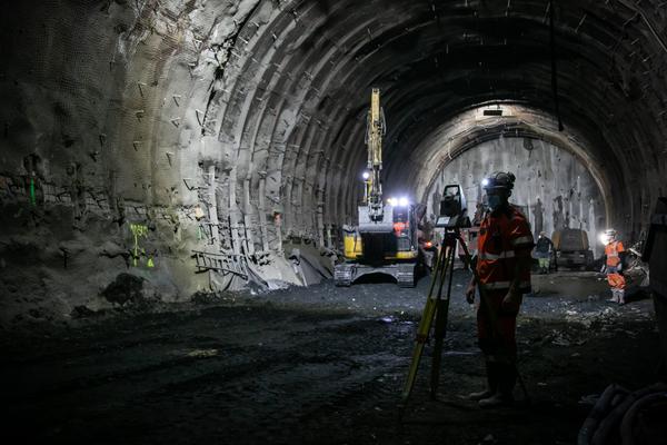10 km du tunnel de base déjà creusés
