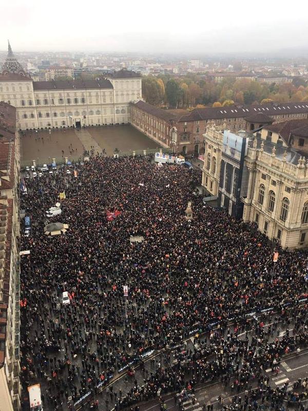 40 000 manifestants pour dire oui au Lyon-Turin