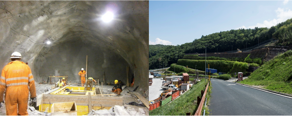 Analyses sur 3700 m creusés à Chiomonte