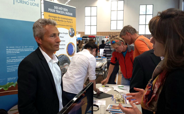 TELT au Forum pour l’emploi de Saint-Jean-de-Maurienne