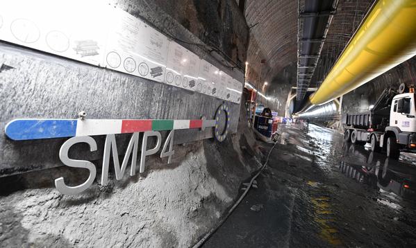 L’avancement des travaux à SMP4