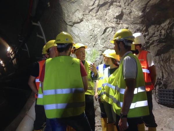 Des étudiants du Politecnico en visite à Chiomonte