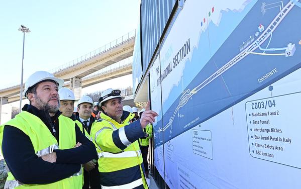 Lancement du chantier de la section italienne du tunnel de base