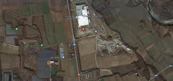 Des matériaux sûrs pour la carrière de Torrazza Piemonte